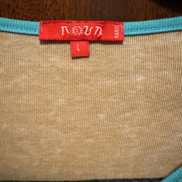 Rare Vintage Noun Paris Top - Picture 8 of 11